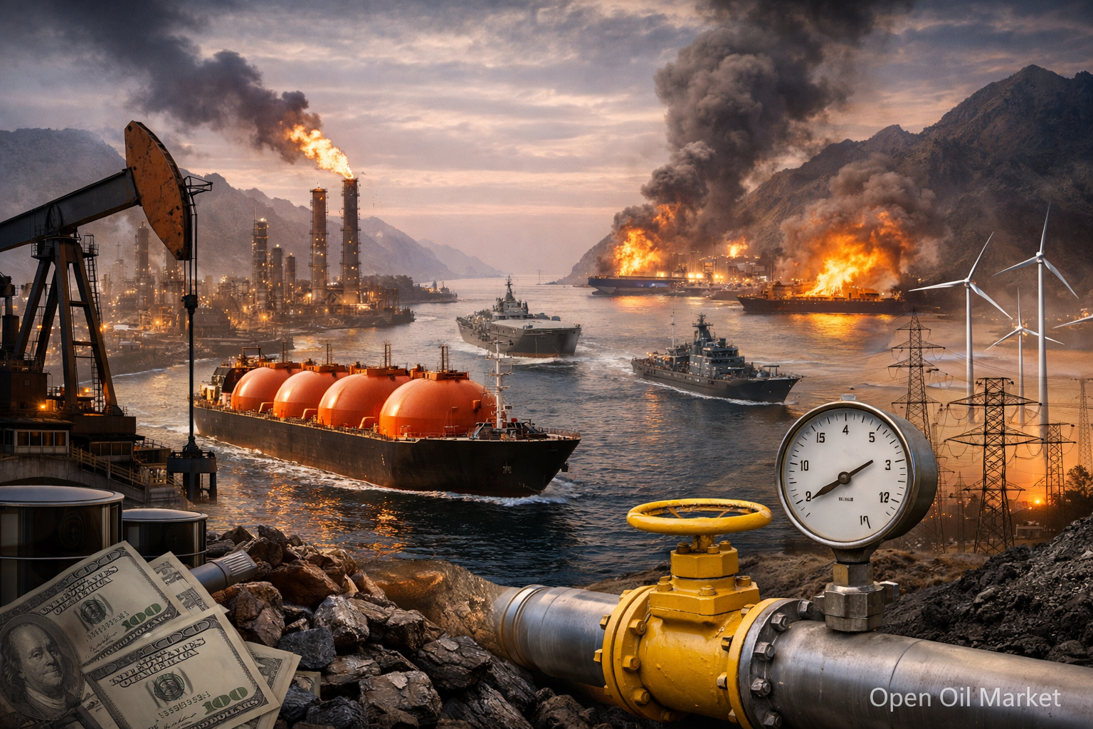 Energy Sector News: Oil, Gas, and Energy — Monday, March 2, 2026 — Risk of Disruptions Due to Escalation Around Iran and the Strait of Hormuz