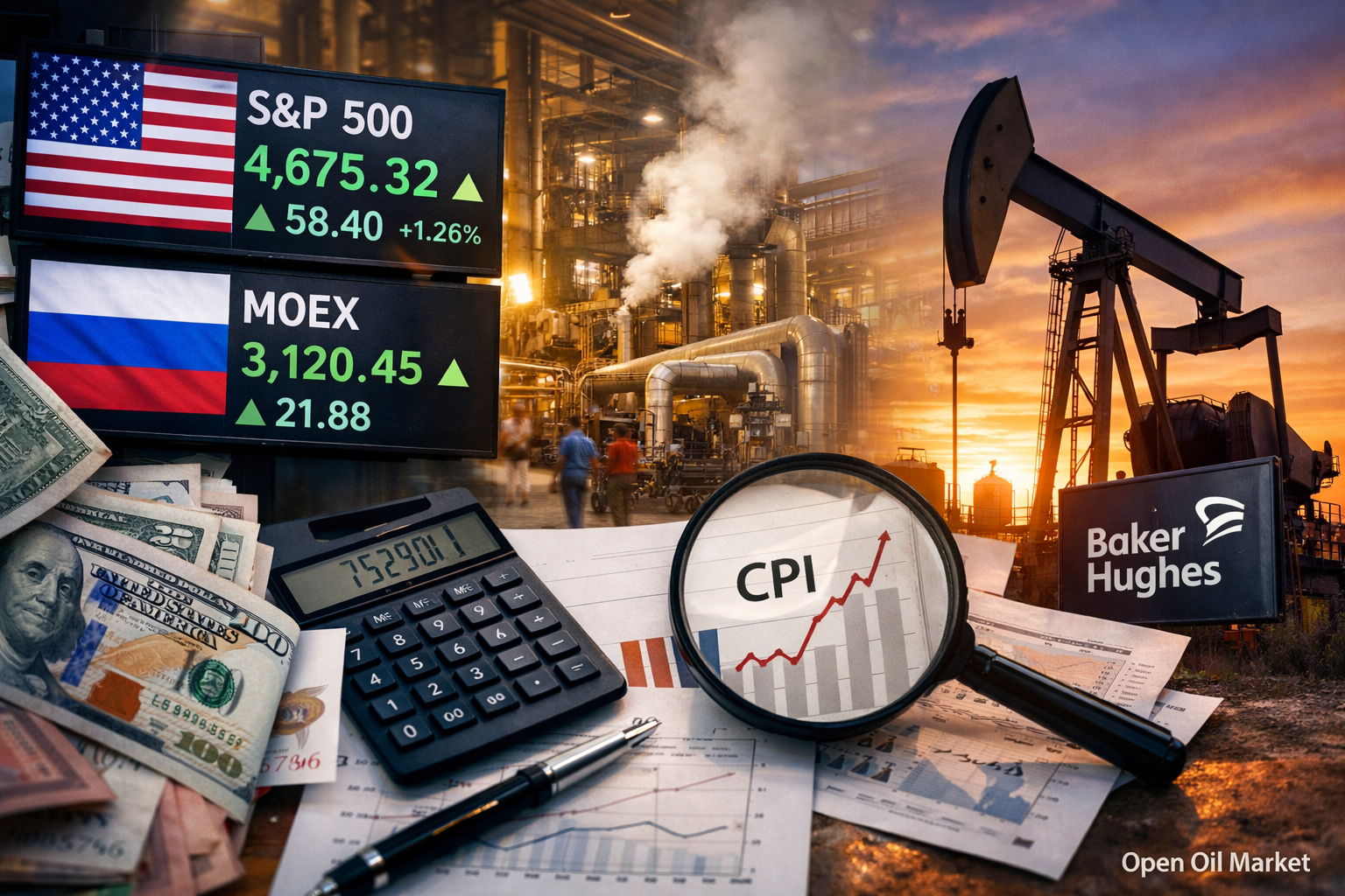 Economic Events and Corporate Reports — Friday, January 16, 2026: US Industrial Production, CPI of Russia, and Baker Hughes Data