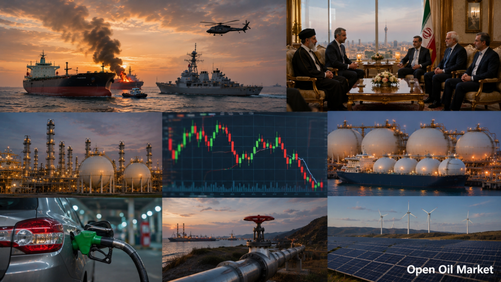 Oil and Gas News and Energy - Monday, July 27, 2026: Brent, TTF gas, OPEC+, CPC, coal and renewable energy