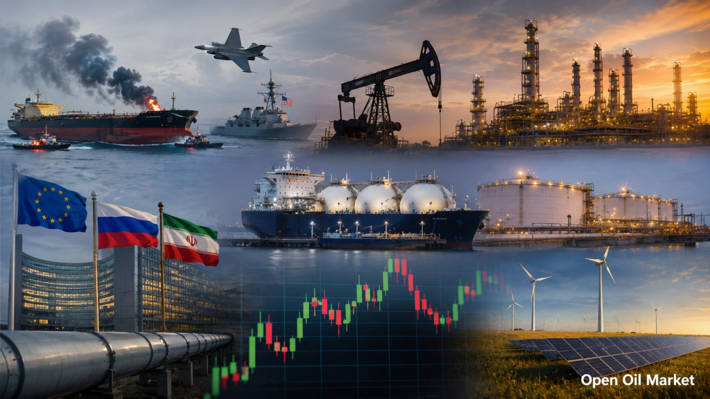 Overview of the Energy Sector July 24, 2026: Brent and WTI Oil Quotes, TTF Gas, OPEC+, Refineries, Oil Products, Renewables and Coal