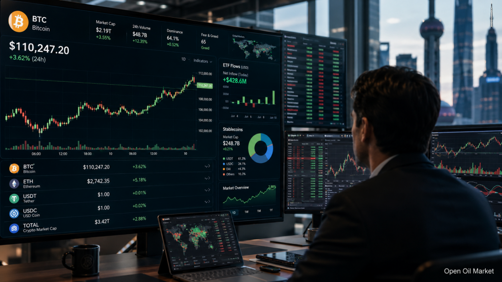 Cryptocurrency News, Wednesday, June 10, 2026: Bitcoin Tests Market Resilience While Stablecoins and ETFs Set the Tone for Investors