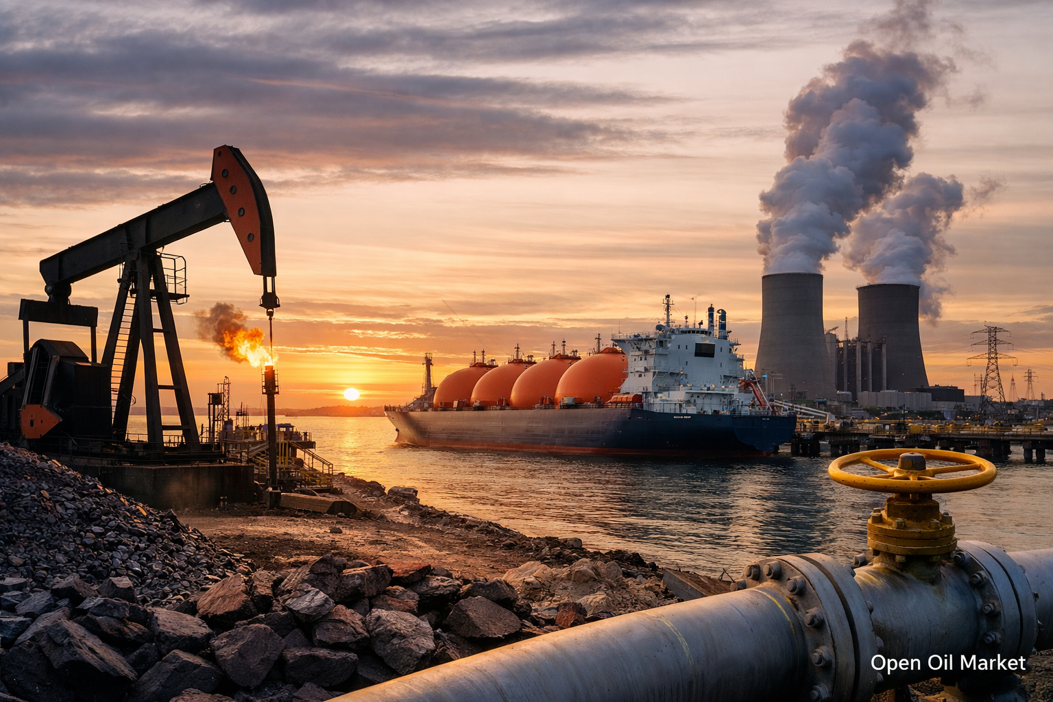 Oil and Gas and Energy News - Monday, March 9, 2026: Oil Above $90, LNG Market in Tension, Energy Infrastructure in Focus.