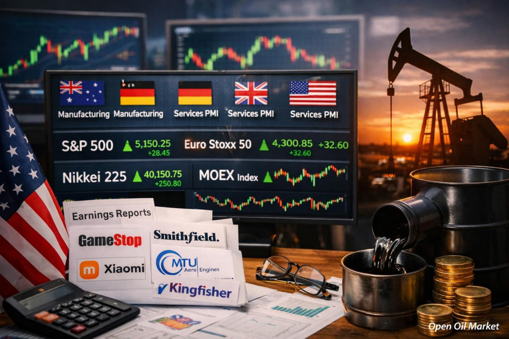 Economic Events and Corporate Reports Tuesday March 24 2026: PMI, US Employment and Oil