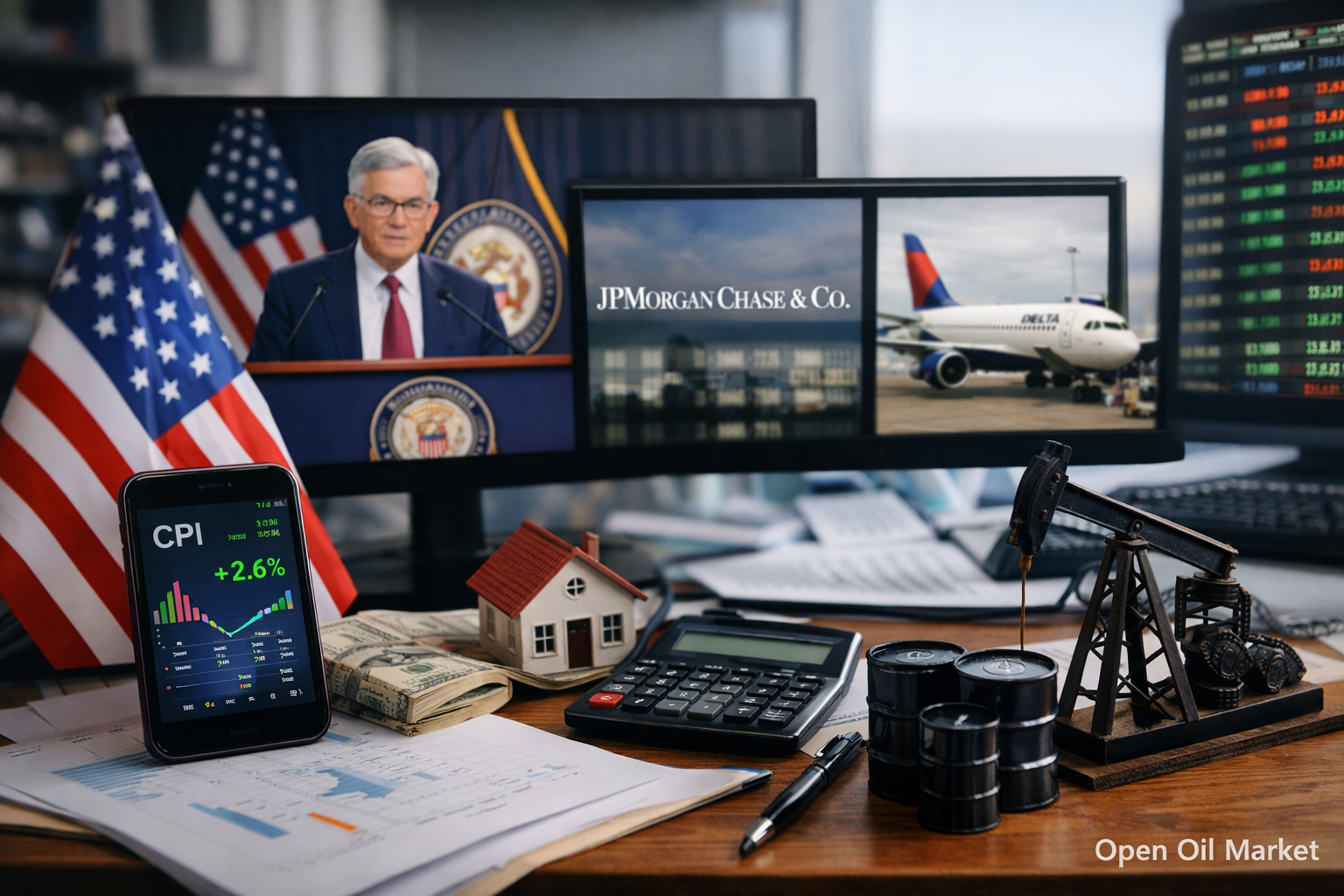 Economic Events and Corporate Reports — Tuesday, January 13, 2026: US CPI and Start of Earnings Season