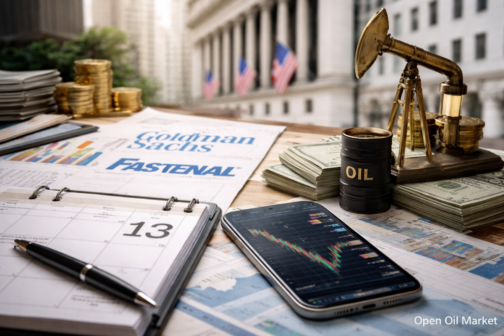 Economic Events and Corporate Earnings on Monday, April 13, 2026: Kickoff of Reporting Season in the USA, OPEC Report and Signals for Global Markets