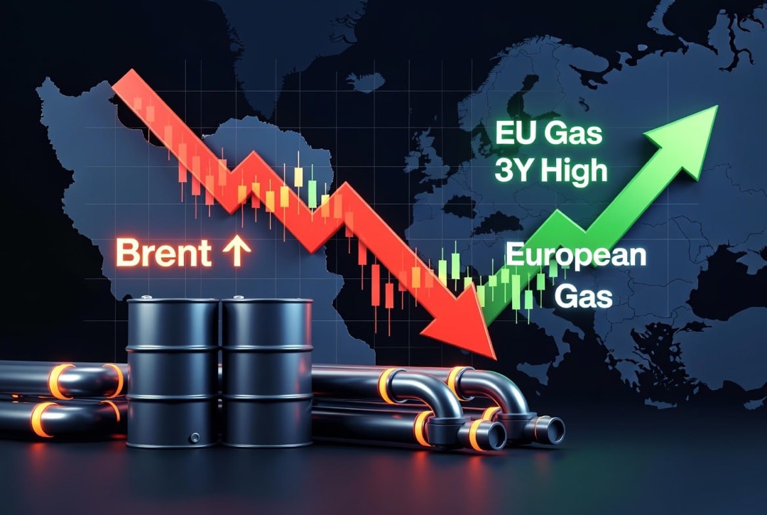 Oil and Gas News — Wednesday, July 29, 2026: Pause in US Strikes on Iran Crashes Brent, Gas in Europe at Three-Year High
