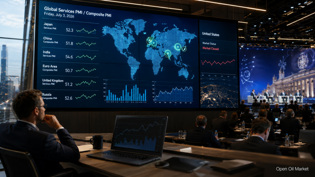 Economic Events and Corporate Reports: Friday, July 3, 2026 — Global PMIs, Turkish Inflation, Financial Congress of the Central Bank of Russia, and Closed US Trading