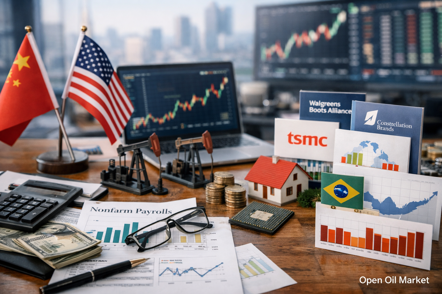 Economic Events and Corporate Reports - Friday, January 9, 2026: US Nonfarm Payrolls, Inflation in China and Germany