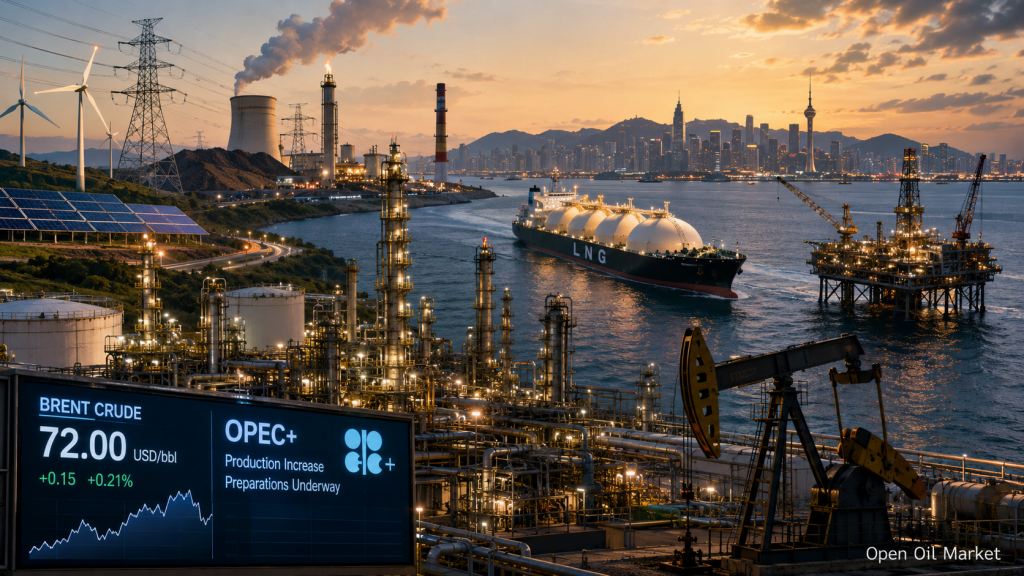 Global Energy Market July 4, 2026: Brent Oil, LNG, Refineries, Oil Products, Electricity, Renewable Energy, and Coal