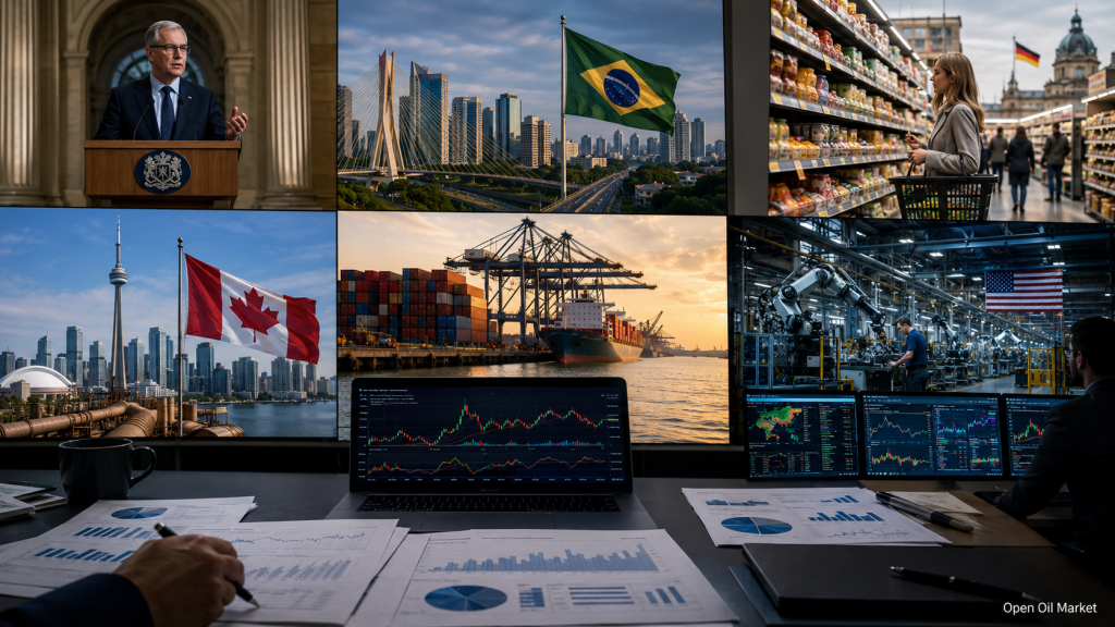Economic Events and Corporate Reports May 29, 2026: Bank of England Governor's Speech, Brazil and Canada GDP, Germany CPI, US Trade Balance, and Chicago PMI