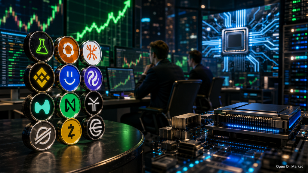 Cryptocurrencies vs TradFi: Growth Leaders Over the Month and Signals for Investors