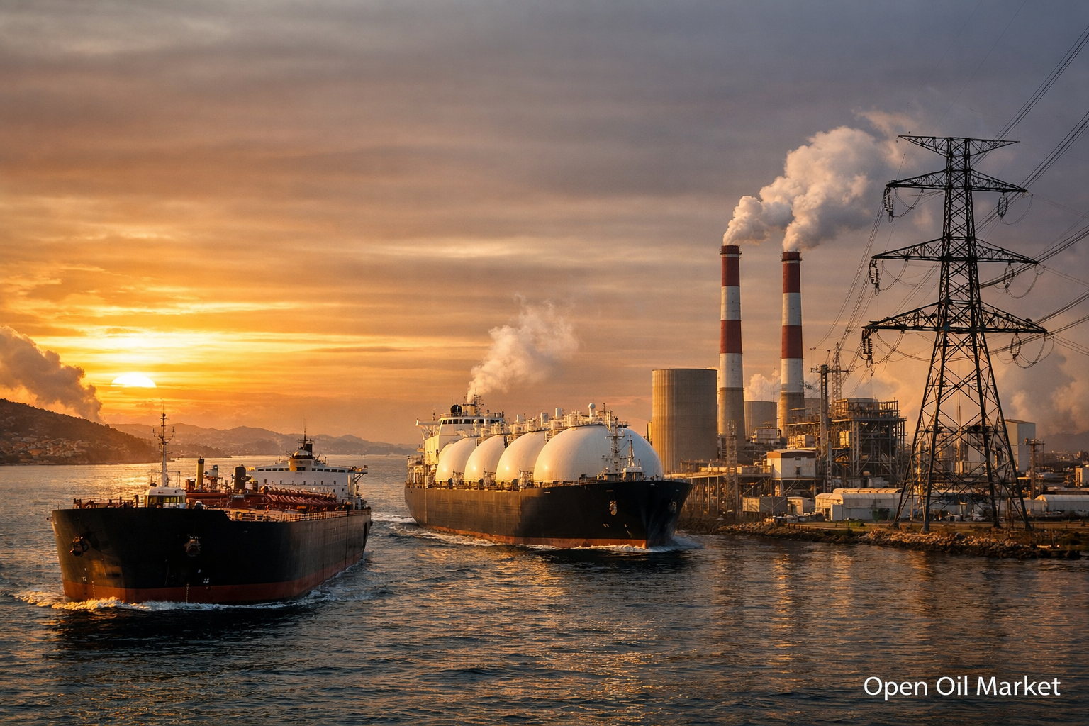 Oil and Gas News — March 12, 2026: Brent Oil, LNG Market, and Global Energy Flows