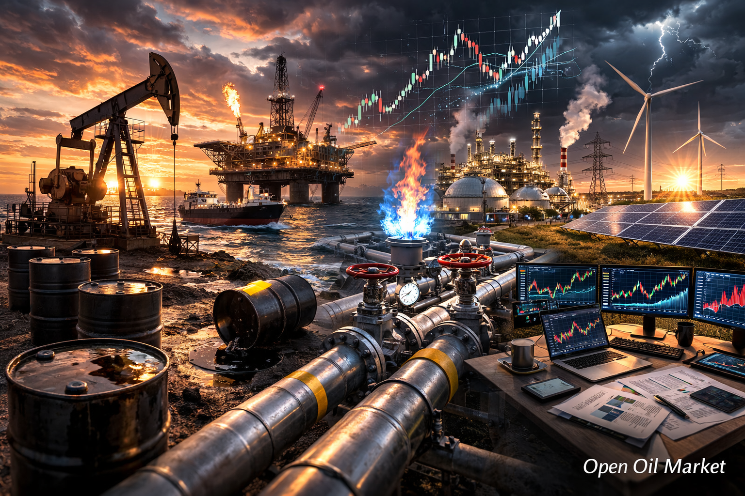 Oil and Gas Energy News — Wednesday, February 25, 2026 | Brent Oil, Gas, LNG, Refineries, Renewable Energy