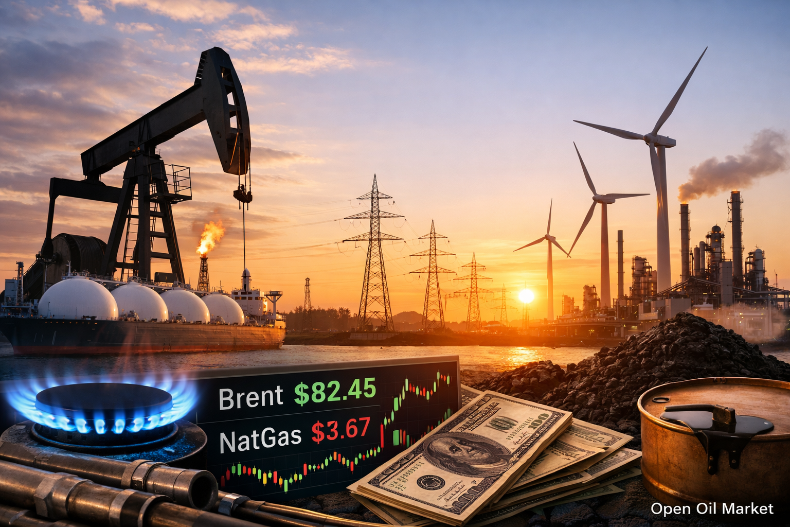 Global Energy and Commodity Markets: Oil, Gas, Refineries, and Renewable Energy - February 11, 2026