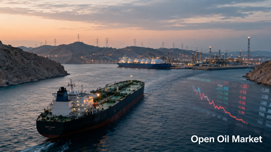 Oil Loses Risk Premium, LNG and Electric Grids in Focus on July 1, 2026