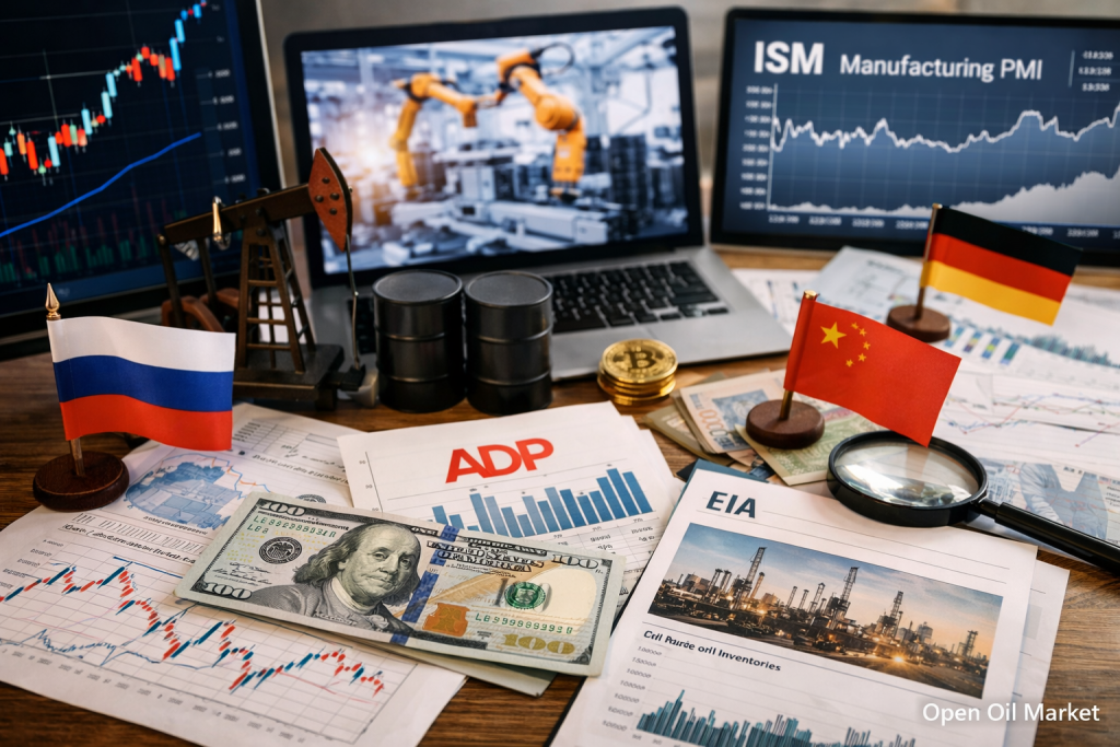 Economic Events and Corporate Reports – Wednesday, April 1, 2026: Global PMI, ADP USA, Retail Sales, and Oil Inventories