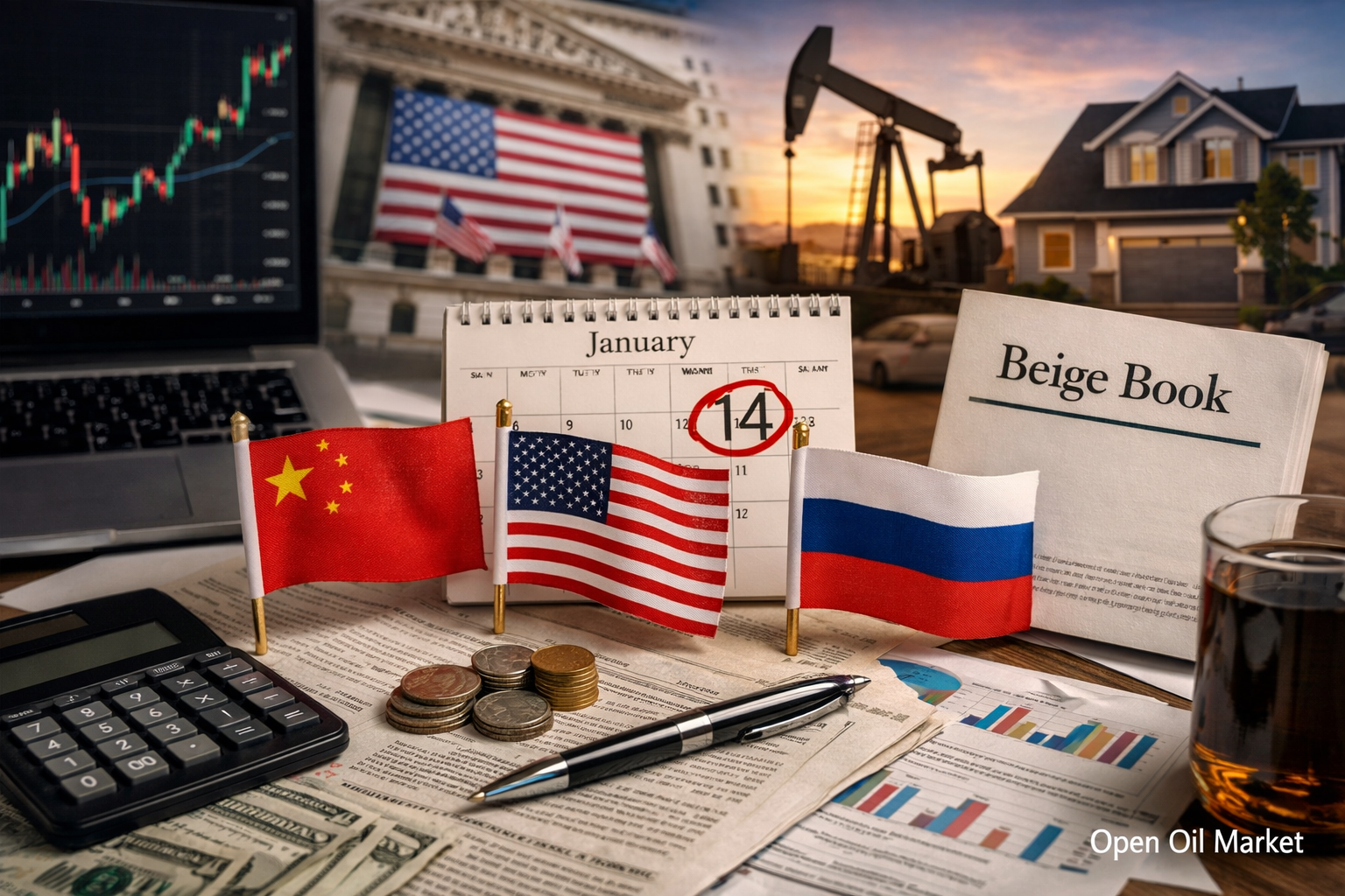 Economic Events and Corporate Reports — Wednesday, January 14, 2026: US PPI, Retail Sales, and Bank Reports