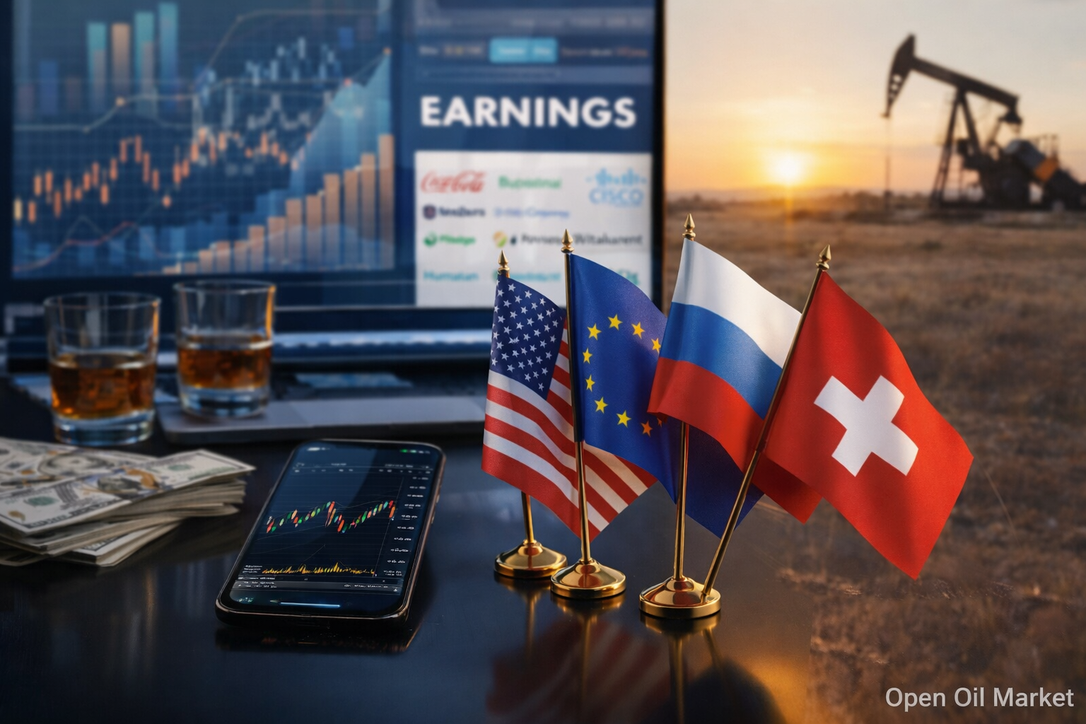 Overview of Economic Events and Reports February 9–13, 2026 US earnings season, S&P 500, Euro Stoxx 50, Nikkei 225, MOEX