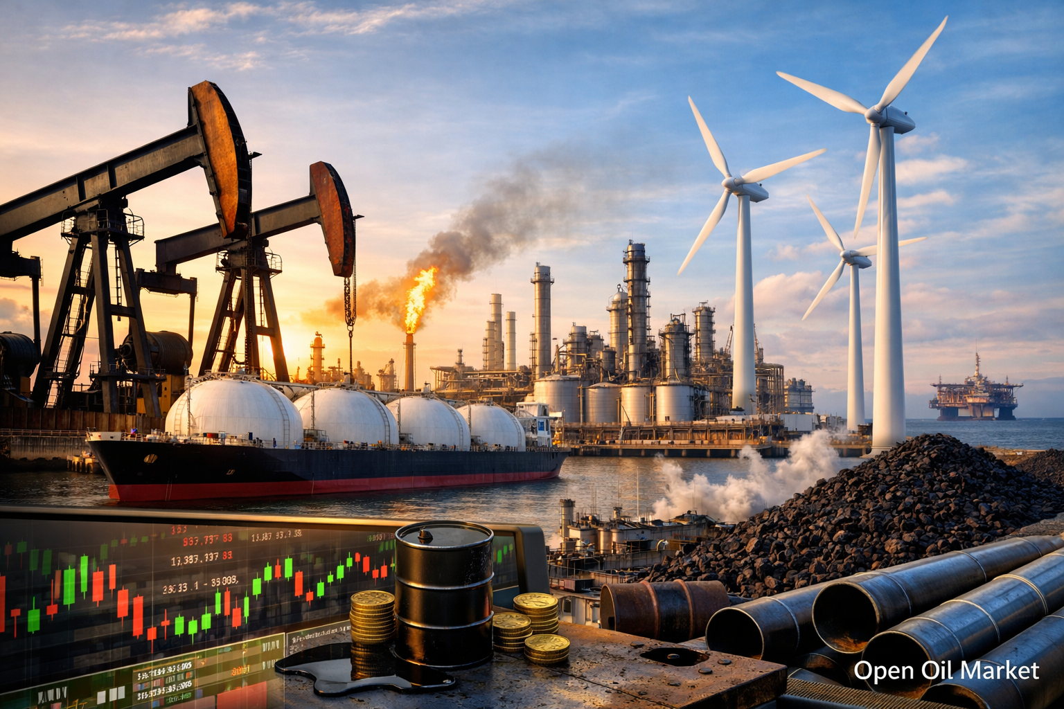 Oil and Gas Energy News — Sunday, February 15, 2026: Brent, Gas, and RES